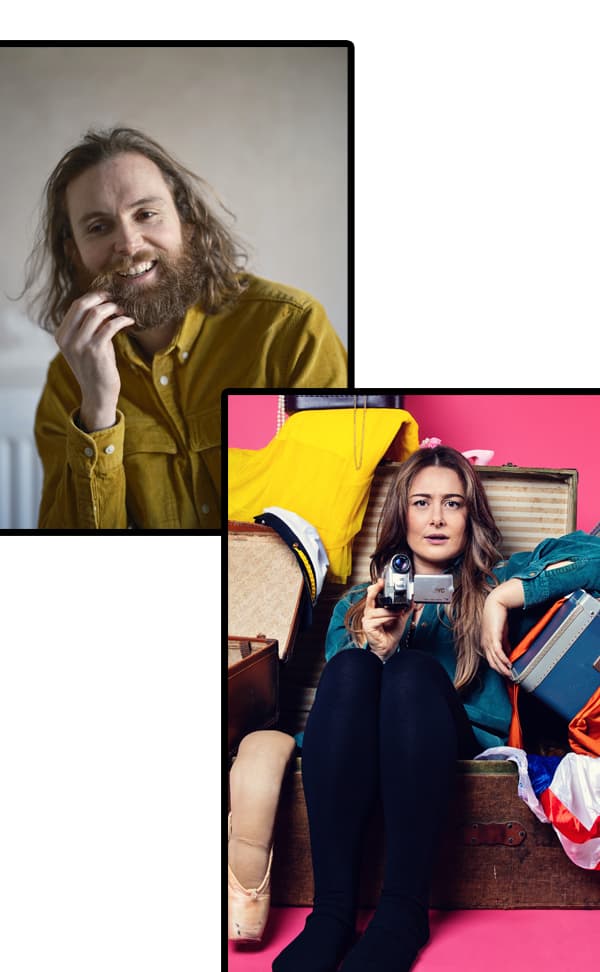 Rob Auton and Jess Carrivick